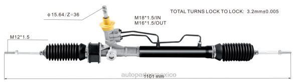 piezas de automóvil - Cremallera de dirección asistida s11-3400010bb 96518943 96518944 96879491 406F2681 CHEVROLET