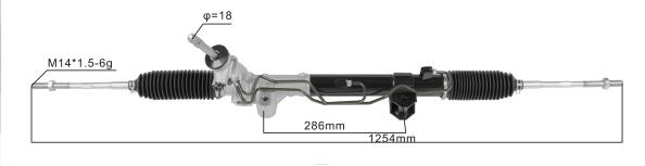 autopartes Mexico cancun - Cremallera de dirección asistida 68140-628ae 223034 1020266 406F2785 DODGE/CHRYSLER