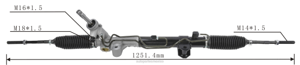 hutchinson autopartes México - cremallera de dirección asistida 68140-628ae 406F2784 DODGE/CHRYSLER