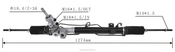 piezas de direccion automovil - Cremallera de dirección asistida 4743142ah 4743142ad 4766321ad 4797706 5114163aa 5114164aa 68002222ac 4766250af 5114163aa 157162 4743935ac 406F2787 DODGE/CHRYSLER