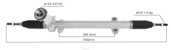 autopartes México - Cremallera de dirección asistida 56500-2t100 565002t000 406F2742 HYUNDAI/KIA