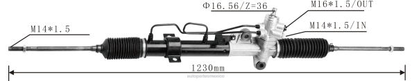 autopartes México - cremallera de dirección asistida 57700-2d000 406F2732 HYUNDAI/KIA