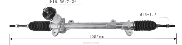 piezas de automóvil - cremallera de dirección asistida 56500-a6000 56500-a6500 565004v000 406F2721 HYUNDAI/KIA