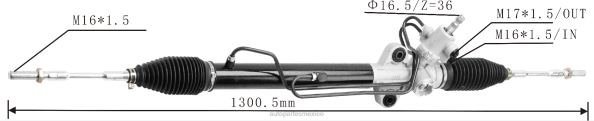 autopartes México - cremallera de dirección asistida mr333502 4410a409 406F2542 MITSUBISHI