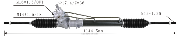 hutchinson autopartes México - cremallera de dirección asistida 49001-0m010 406F2594 NISSAN