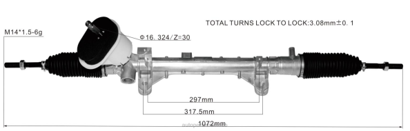 autopartes Mexico cancun - cremallera de dirección asistida 480010024r 490017022r 490010024r 490010058r 490010683r 490010055r 490016917r 490015196r 8201521850 406F2805 RENAULT