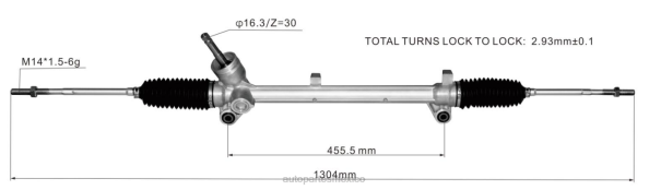piezas de automóvil - cremallera de dirección asistida 10138018 406F2831 ROEWE