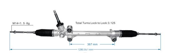 hutchinson autopartes México - cremallera de dirección asistida 48500-52s00 406F2624 SUZUKI