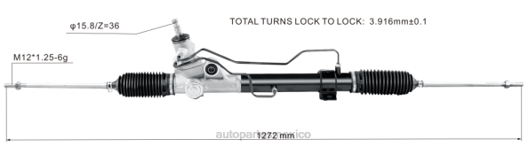 napa autopartes México - cremallera de dirección asistida 48500-61j01-000 406F2618 SUZUKI
