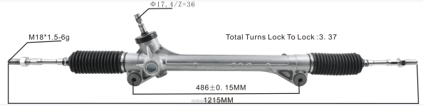 autopartes México opiniones - cremallera de dirección asistida 45510-08020 406F2463 TOYOTA