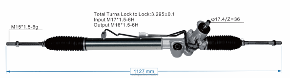 hutchinson autopartes México - cremallera de dirección asistida 44250-35020 44250-04010 406F2464 TOYOTA