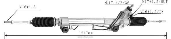 napa autopartes México - Cremallera de dirección asistida 44200-60230 44200-60221 406F2448 TOYOTA