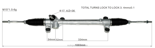 piezas de automóvil - cremallera de dirección asistida 45510-02640 406F2441 TOYOTA