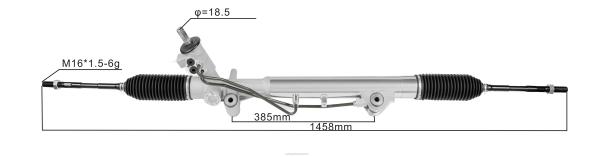 piezas de recambio automóvil - cremallera de dirección asistida 7c19-3200af-zc 406F2670 FORD