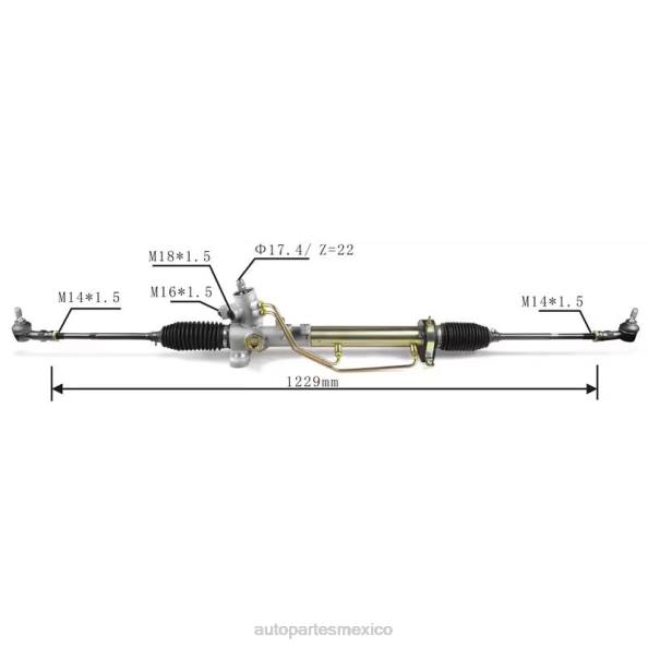 piezas de automóvil - cremallera de dirección asistida 1h1422055 406F1471 VOLKSWAGEN